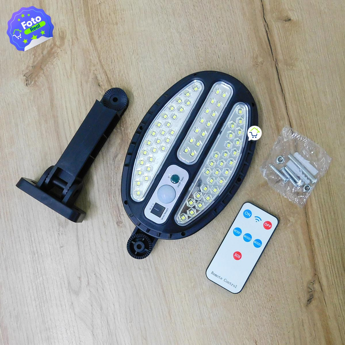 Miniatura 2 de Lampara Exterior Emergencia Solar HB8188